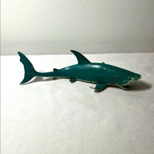 Great White Shark - PVC Toy - Rare Vintage 80s Shark Jaws Nostalgia